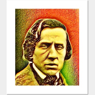 Frédéric Chopin Snow Portrait | Frédéric Chopin Artwork 15 Posters and Art